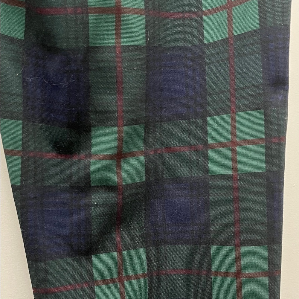 Sanctuary x Anthropologie Green Plaid Leggings - Size Medium - Picture 12 of 16